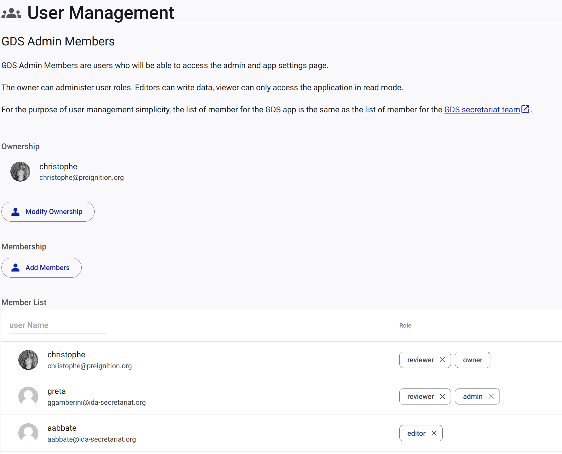 User Management