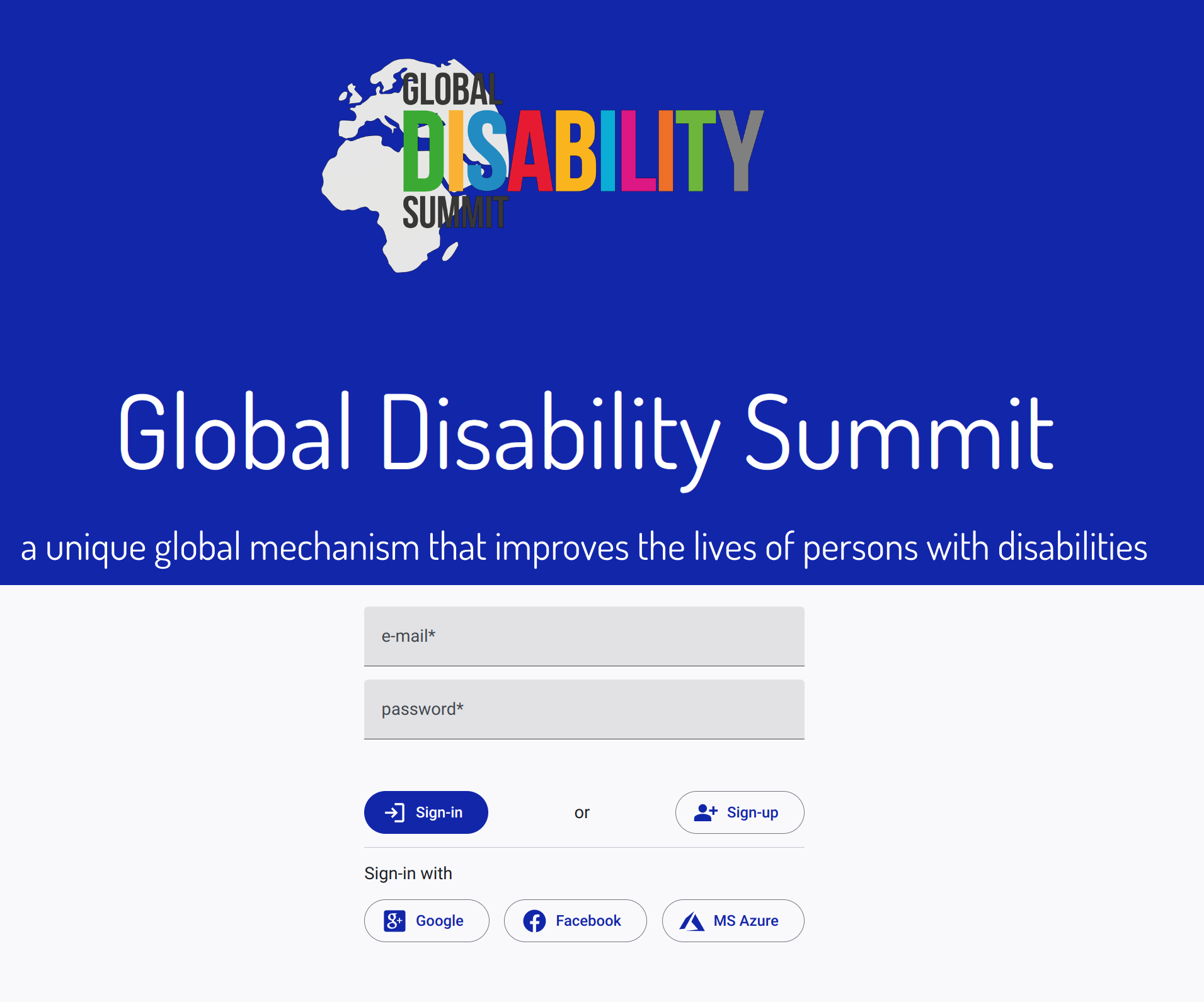 Login Page