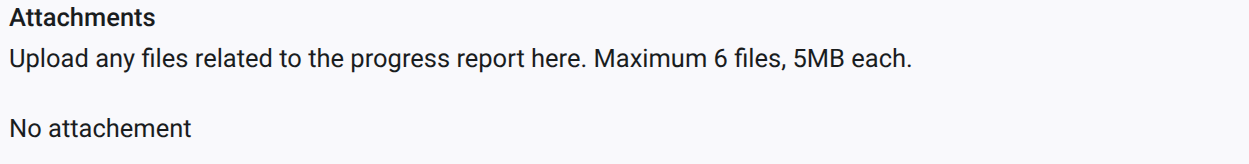 no attachments screenshot